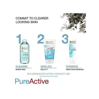 Garnier Pure Active Micellar Cleansing Water 400Ml image 3