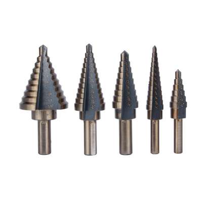 HSS TITANIUM STEP DRILL BIT SET FOR SALE! image 2