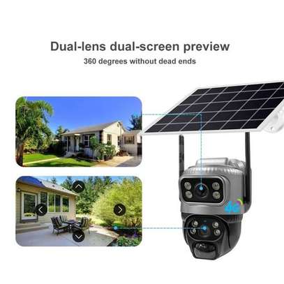 Solar Camera DUAL LENS 4G  Camera CCTV image 3