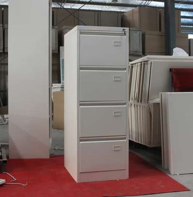 Office Cabinet: 4- Drawer  Filing Lateral Cabinet image 5