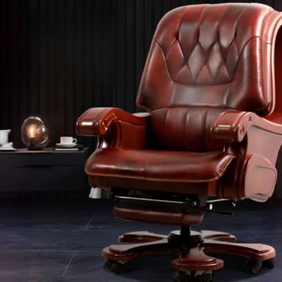 Office Chair; Ceo Executive Office Chair image 1
