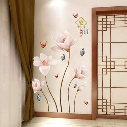 Removable 3D Flower Wall Sticker image 4