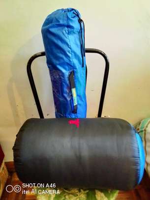 1 or 2 man tent + Sleeping bag + LED head torch image 1