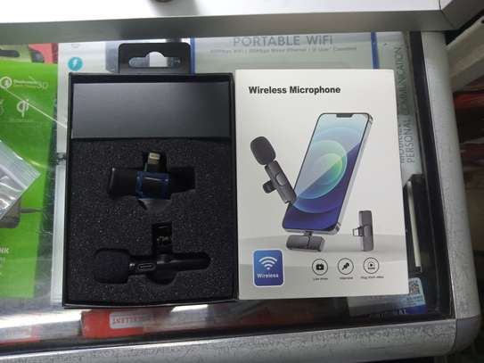 Lavalier Wireless Microphone for iPhone Youtubers,Facebook image 1