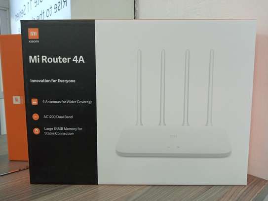 Xiaomi Mi Wifi Router 4A 1200mbps High-speed 64gb RAM image 1