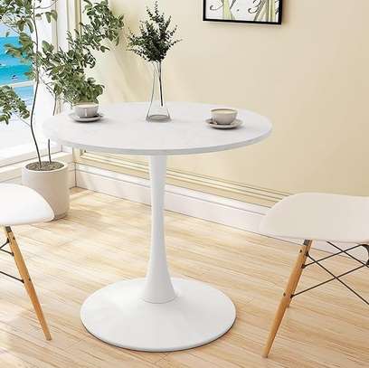 Dining Table : Round Marble Dining Table image 1