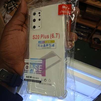 Samsung S20 plus Clear Back Covers(in shop) image 1