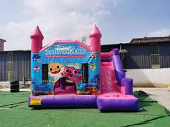New themed bouncing castles for hire image 1