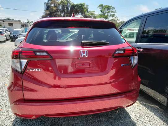 Honda Vezel-hr-v hybrid red 2016 image 1