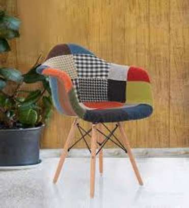Multicolored Bucket Designed Eames Outdoor Chair image 7