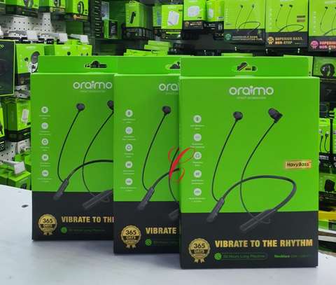 Oraimo OEB-311 Necklace Lite Wireless Bluetooth Headphones image 1
