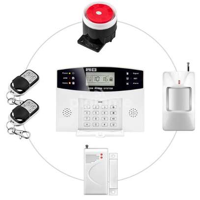 Wireless Gsm Home Burglar Alarm System. image 1