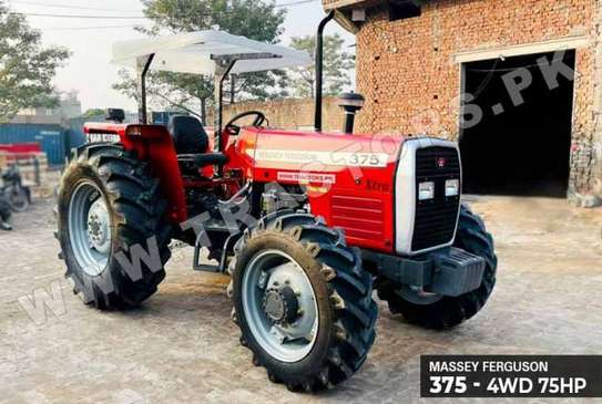 MF 375 4WD Tractors for Sale image 1