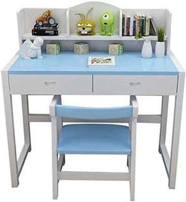 Super quality wooden kids studydesk with a chair image 5