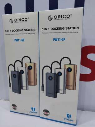 Orico Type-C 5-IN-1 Docking Station 60W-PW11-5P image 1