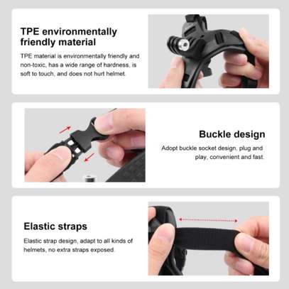 2-in-1 Helmet Chin Mount for Smartphone & Action Camera image 3