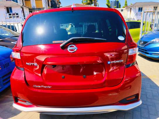 Nissan note E power red wine 2017 image 12
