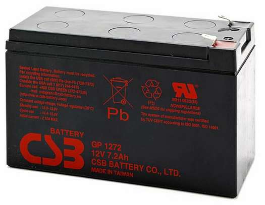 CSB GP1270_12V, 7Ah UPS Battery. image 2