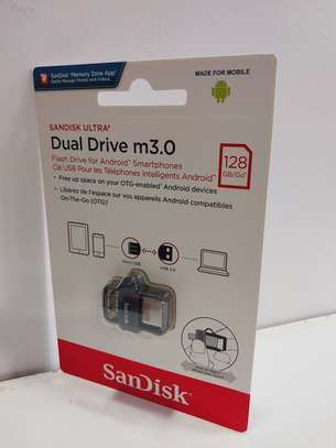 SanDisk OTG Ultra Dual Drive m3.0 128GB image 2