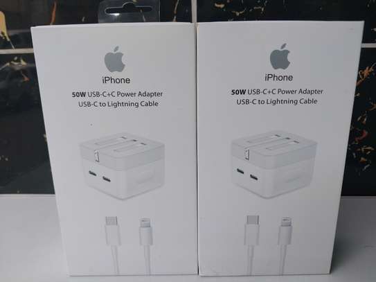 50W Fast Charger USB-C Power Adapter For Iphone image 2