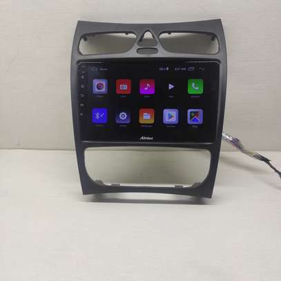 9" Android radio for Mercedes CLK Class 2002-2005 image 1