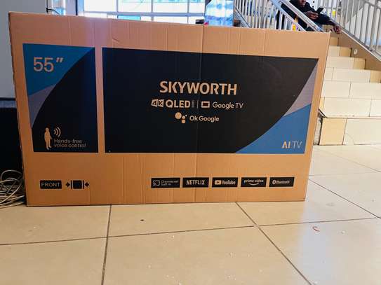 SKYWORTH 55 INCH SMART QLED 4K TV image 1