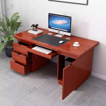 1400mm executive office desk with drawers image 1