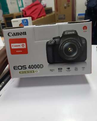 Canon EOS 4000D 18MP Wi-Fi With 18-55 Lens DC image 1