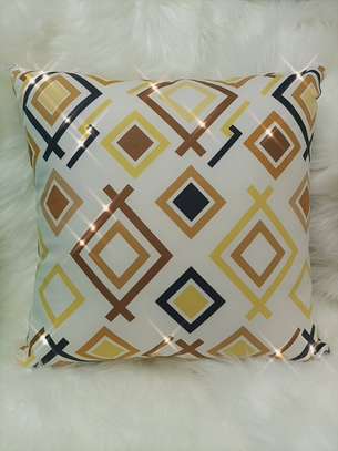 white and gold throw pillows image 8