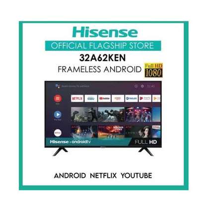 Hisense 32 inch smart android frameless full hd tv image 1