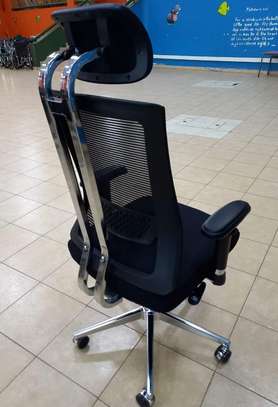 Office Chair:  Modern Recliner Lumbar Support Chair image 2