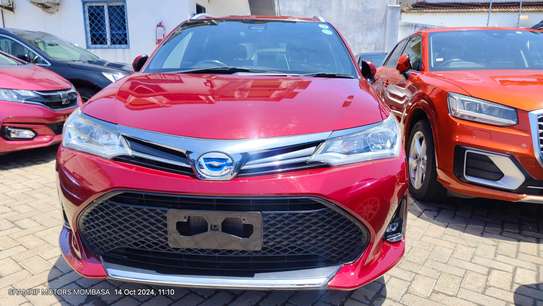 Toyota Fielder WXB non hybrid 2019 maroon image 1