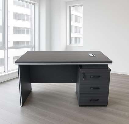 Durable 140cm Executive Work Desk with Sleek Finish image 6