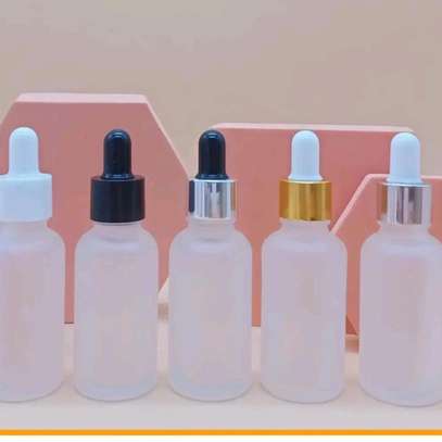 30ml FROSTED GLASS BOTTLES image 1