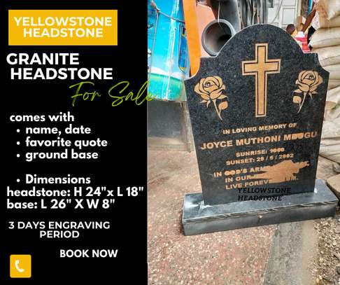 Honor Your Loved Ones with Granite Headstones with Bases image 4