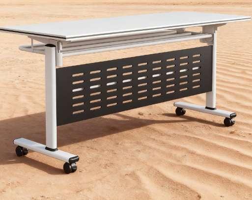 Mobile Conference Desk – Foldable Training Table image 1
