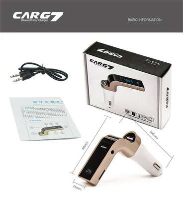 Car G7 Car Modulator Bluetooth Charger Mp3 Player-Audio & Video image 2