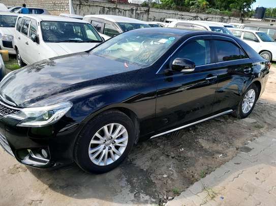 Toyota Mark X premier 2016 black image 7