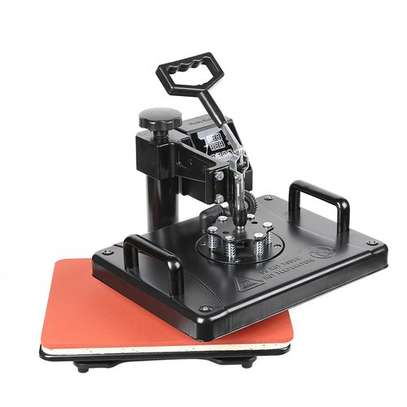 New Double Display Heat Press Machine 8 In 1 Sublimation Machine For Mug Hat Plate Puzzle T Shirt Printing image 1