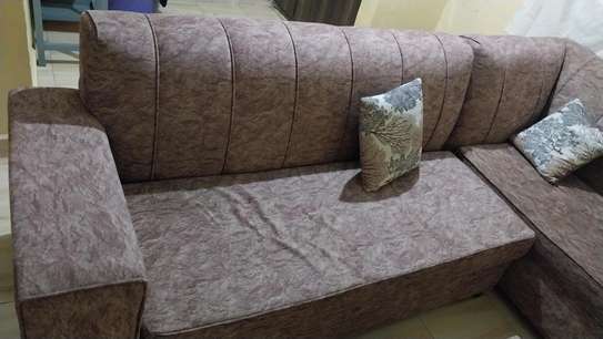 L shaped 6 seater sofa set image 9