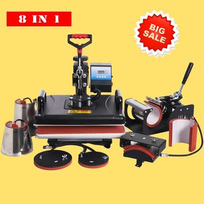 8 In 1 Heat Press /Heat Transfer/Sublimation Machine image 1