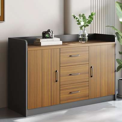 Modern Wooden Credenza Cabinet image 13