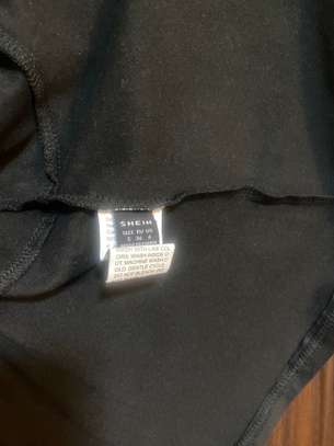 Elegant Little Black Dress Sleeveless V-Neck Flared image 3