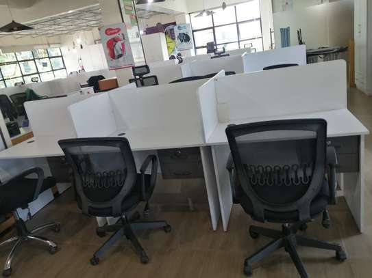 FOUR WAY OFFICE WORKING STATION image 14