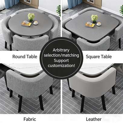 Dining Set: 4 Seater Modern Dining Set In Kenyenya image 7