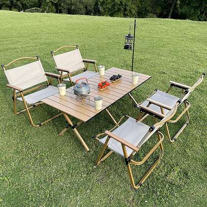 Outdoor Set: 4-Seater Outdoor Set In Suneka image 4
