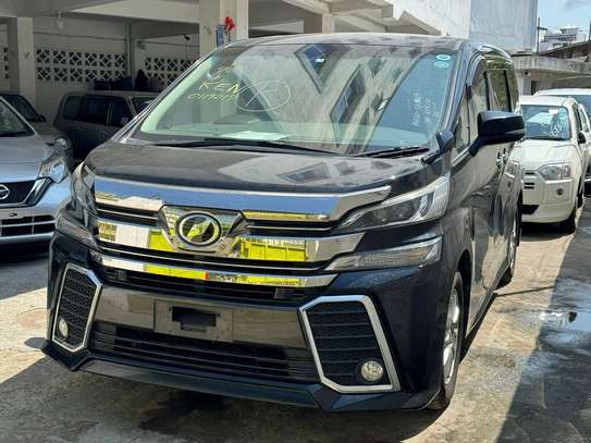Toyota Vellfire black black 2018 2wd image 2