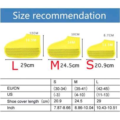 Thickened Unisex Silicone Shoe Cover/zy image 1