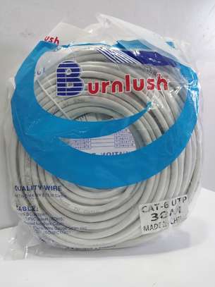 CAT6 High Speed RJ45 Ethernet Patch Cord LAN 30 Meter Cable image 1