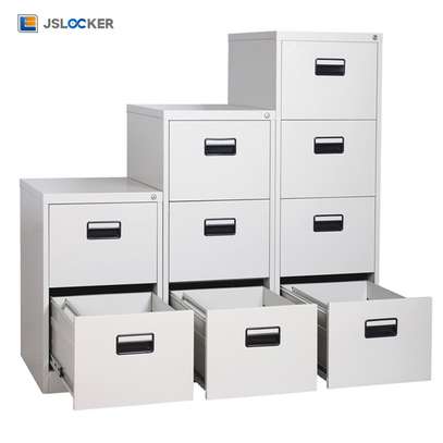 Office Cabinet : 3-Drawers Office Metallic Filing Cabinet image 3